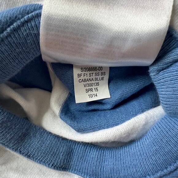 Baby Gap Brannan Bear Stripe Bodysuit Blue Size 0-3 Months - Picture 8 of 8